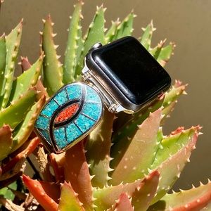 SOLD!!Authentic Native American Apple Watch Band!